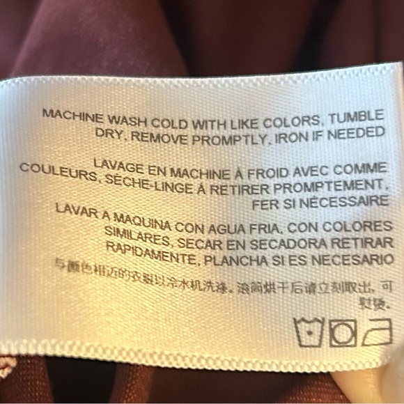 AG - Green Label Mens Maroon Short Sleeve Golf Polo with Pocket (Size: Large) - Picture 6 of 8